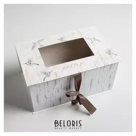 Коробка подарочная «Шебби», 30 × 20 × 15 см