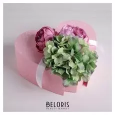 Коробка-сердце With Love, 27 х 22 х 11 см