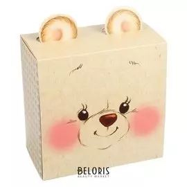 Коробка складная «Baby мишка», 15 × 15 × 8 см