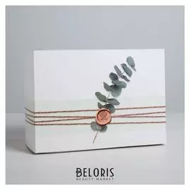 Коробка складная «Эко стиль», 25 × 18 × 10 см