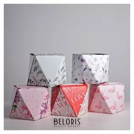 Коробка складная «Нежность», 12 × 12 × 12 см