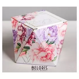 Коробка складная «Нежность», 16 × 16 × 16 см