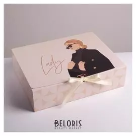 Коробка складная подарочная «Нежность», 31 × 24,5 × 9 см