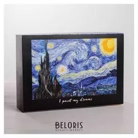 Коробка складная «Звездная ночь», 16 × 23 × 7.5 см