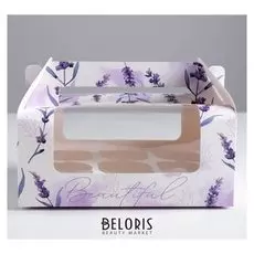 Коробочка для кексов Beautiful, 24 × 10 × 16 см