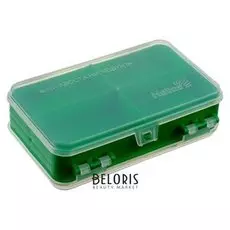 Коробочка для оснастки Helios двухсторонняя, 14 × 8 × 4 см, цвет зелёный