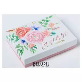 Коробочка подарочная «Счастье внутри», 10,5 х 14 х 3,5 см