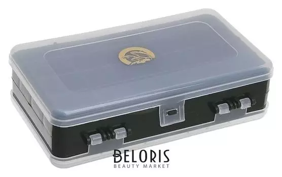 Коробочка тк-31 для мелочей, 13 отделений, 19 х 11,2 х 5 см