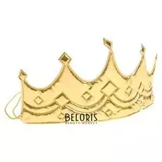 Корона «Принцесса», на резинке, цвет золотой