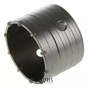 Коронка буровая Tundra, высота 60 мм, М22 х 83 мм