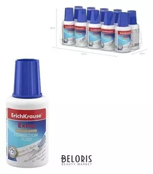 Корректирующая жидкость с губкой 20 г, Erich Krause