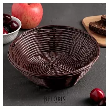 Корзинка для фруктов и хлеба "Шоко" 18х18х6 см