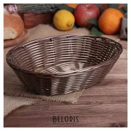 Корзинка для фруктов и хлеба «Шоко», 25х17х6 см