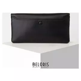 Кошелек жен 10-01-01, 18*2*10, для купюр, для карт, для монет, черный