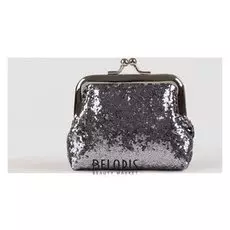 Кошелёк детский, отдел на фермуаре, цвет чёрный