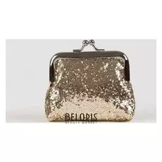 Кошелёк детский, отдел на фермуаре, цвет золото