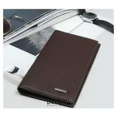 Кошелёк мужской, 4 отдела, для карт, для монет, цвет коричневый