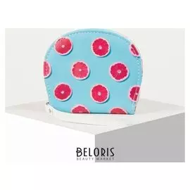 Кошелёк, отдел на молнии, цвет голубой