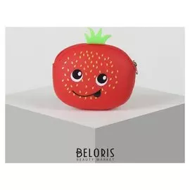 Кошелёк, отдел на молнии, цвет красный