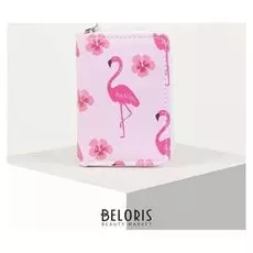 Кошелёк, отдел на молнии, цвет розовый