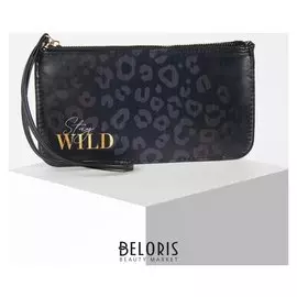 Кошелёк женский, 21.5х11.5х1.5 см, Stay Wild, чёрный