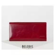 Кошелёк женский, 3 отдела на клапане, цвет бордовый