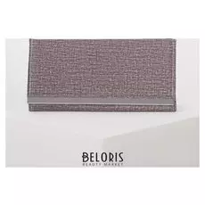 Кошелёк женский, 3 отдела на клапане, цвет коричневый