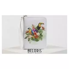 Кошелёк женский, отдел на молнии, цвет белый