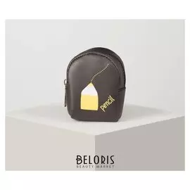 Кошелёк женский, отдел на молнии, цвет чёрный