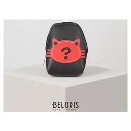 Кошелёк женский, отдел на молнии, цвет чёрный