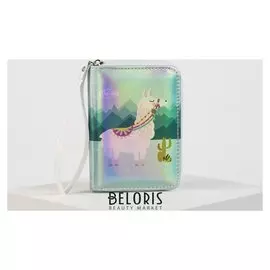 Кошелёк женский, отдел на молнии, цвет зелёный