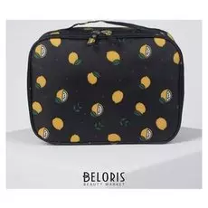 Косметичка дорожная, отдел на молнии, цвет чёрный