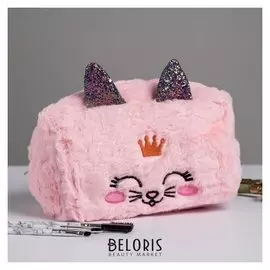 Косметичка плюшевая "Принцесса"