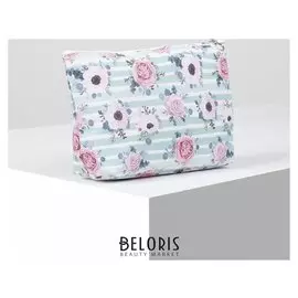 Косметичка простая, отдел на молнии, цвет белый