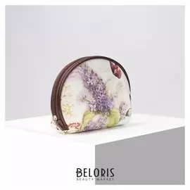 Косметичка простая, отдел на молнии, цвет белый