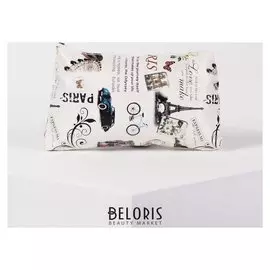 Косметичка простая, отдел на молнии, цвет белый