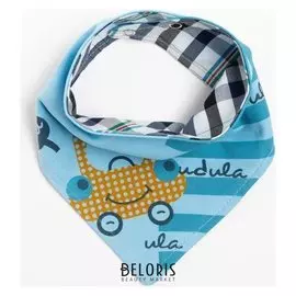 Косынка-нагрудник, цвет голубой, размер S