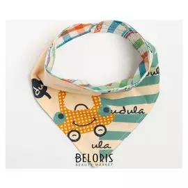 Косынка-нагрудник, цвет светло-жёлтый, размер S