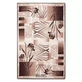 Ковер прямоугольный византия 80х125 см, бежевый 18/21, войлок 195г/м2