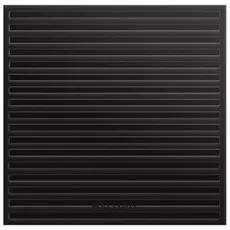 Коврик диэлектрический, защита от поражения электрическим током, противоскользящий, размер 75х75 см, толщина 6 мм