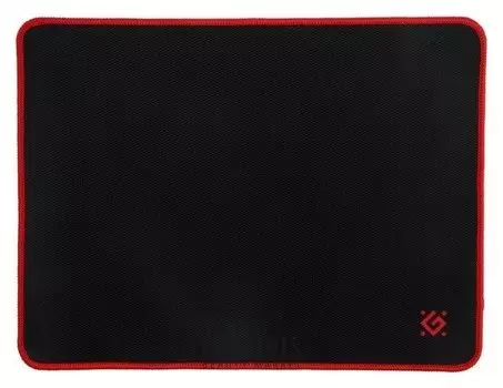 Коврик для мыши Defender Black M, игровой, 360x270x3 мм, чёрно-красный