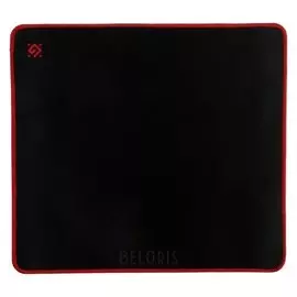 Коврик для мыши Defender Black Xxl, игровой, 400x355x3 мм, чёрно-красный