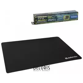 Коврик для мыши Defender Gp-700 Thor, полиуретан+лайкра, 350x260x3 мм, черный