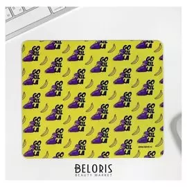 Коврик для мыши "Горилла", 21 х 18 см