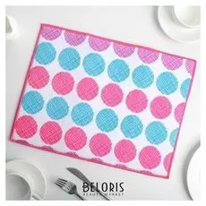 Коврик для сушки посуды «Твистер», 30×40 см, микрофибра