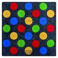 Коврик - головоломка из фетра "Круги"