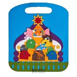 Коврик-игралка в дорогу "Теремок"