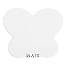 Коврик силиконовый для дизайна ногтей бабочка - белый