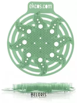 Коврики-вставки для писсуара, на 30 дней каждый, аромат "Сосна", цвет зеленый