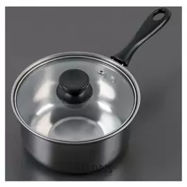 Ковш 1,2 л, со стеклянной крышкой